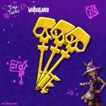[PC, Xbox, PlayStation, Nintendo] 3x Skelettschlüssel - Tiny Tina's Wonderlands - 3x goldene Schlüssel Borderlands 2 und 3