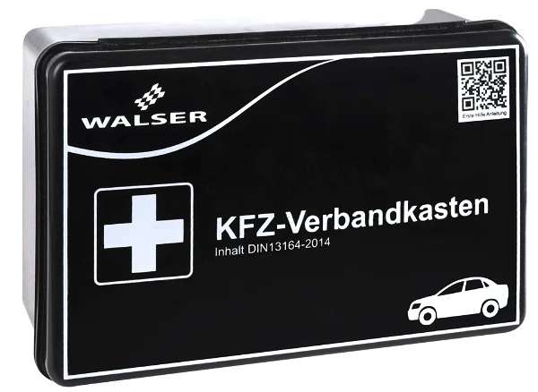 Walser KFZ-Verbandkasten nach DIN 13164-2014 mit 2 Masken für 5,00 Euro [Jawoll]