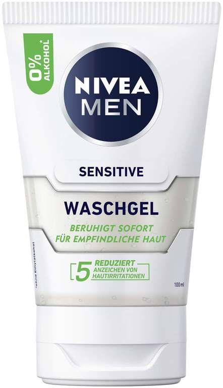 NIVEA MEN Sensitive Waschgel (100 ml) (Prime Spar-Abo)