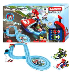 Carrera First Mario Kart Rennbahn | Super Mario vs. Luigi für 24,99€ (Amazon Prime)