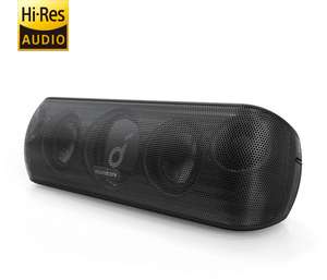 Soundcore Motion+ Bluetooth Lautsprecher mit Hi-Res 30W Audio, Intensiver Bass, USB C, Flexibler EQ, 12h Akku, IPX7 Wasserschutz