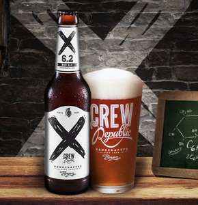 Crew Republic X 6.2 Red Ale Experimental Line, craft beer