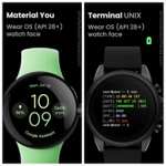 Material You Watch Face / Terminal: Watch face [WearOS Watchface][Google Play Store]