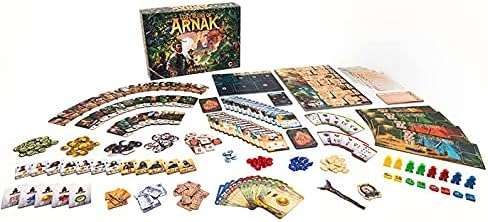 Die verlorenen Ruinen von Arnak, Nom. zum Kennerspiel des Jahres 2021, BGG 8,1, Komplexität: 2,91, 1-4 Spieler, ab 12 Jahren