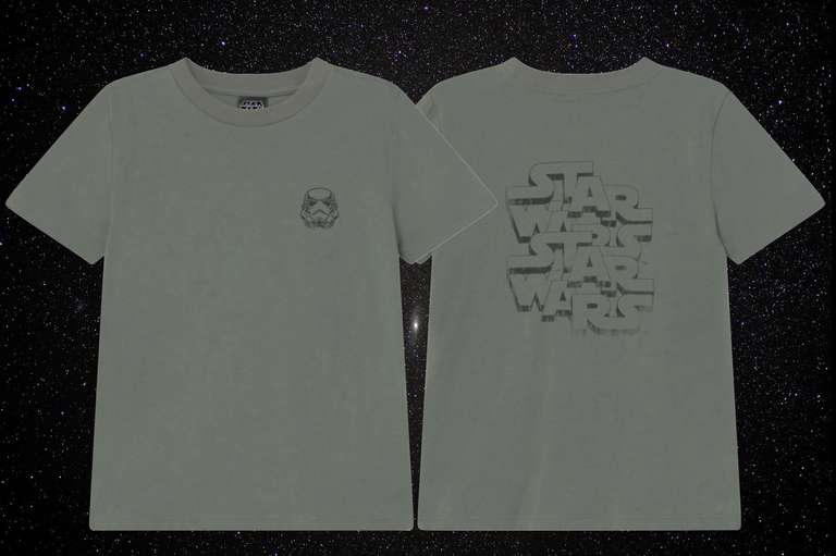 Cotton On T-Shirt mit Star Wars-Print für Kinder (Gr. 100 - 120) | 100 % Baumwolle