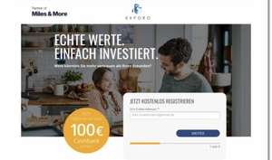 100€ + 100€ KWK Prämie durch Exporo Crowdfunding