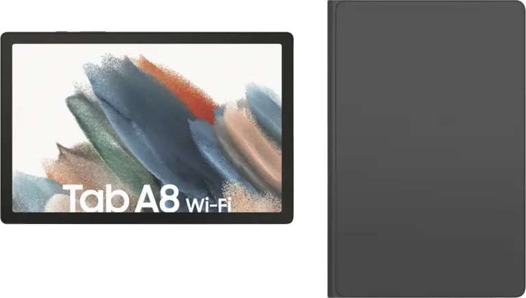 Samsung Galaxy Tab A8 32GB Wi-Fi inkl. Book Cover