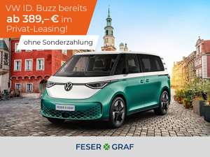 [Privatleasing] VW ID. BUZZ Pro (204 PS) für 389€ mtl. | 999 ÜF | 77 kWh Batterie | LF: 0,60 GF 0,67 | 24 Monate | 10.000 km