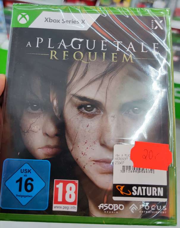 (offline St. Augustin) A Plague Tale: Requiem (XBOX Series X) für 20€