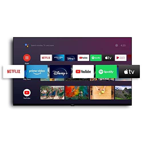 [Amazon] Nokia Smart TV - 50 Zoll QLED Fernseher (126cm) Android TV (4K UHD, WLAN, HDR, Triple Tuner DVB-C/S2/T2, Netflix, YouTube)
