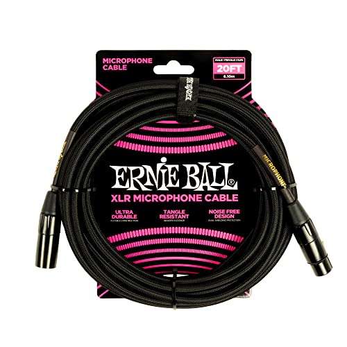 Ernie Ball XLR Mikrofonkabel 6m [Prime]
