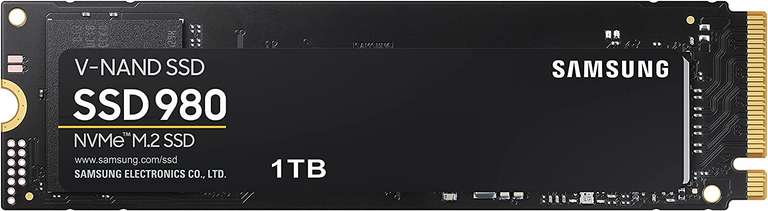 Samsung 980 M.2 2280 NVMe SSD 1 TB PCIe 3.0 V-NAND TLC