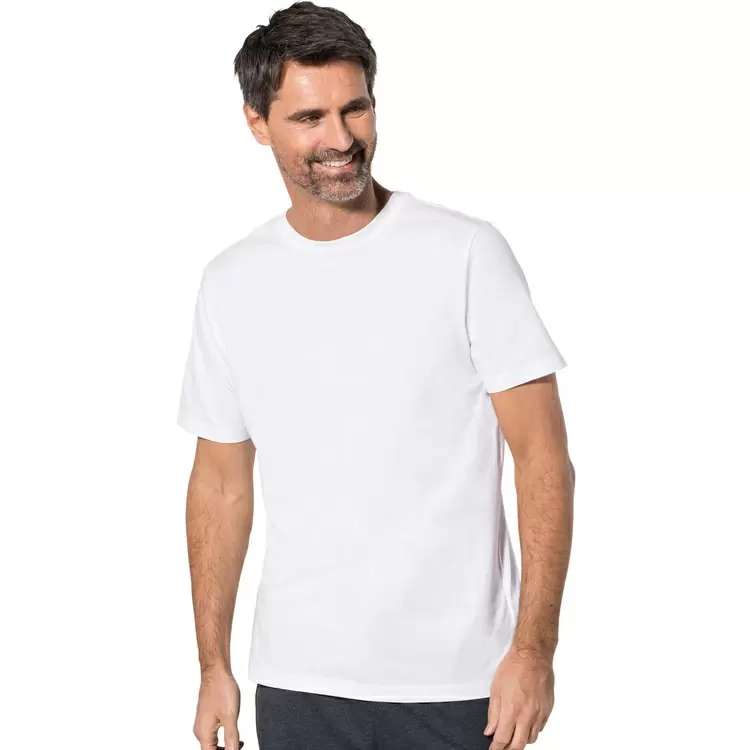 5er Pack OTTO KERN T-Shirts in Weiß und Schwarz mit Rundhals / M-4XL / 100% Baumwolle