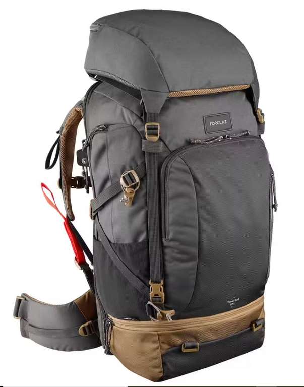 Forclaz Travel 500 Reiserucksack 50L inkl. Regenhlle bei DECATHLON fr nur  74.98 | mydealz