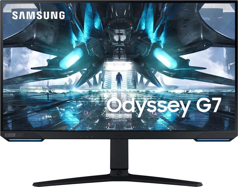 Samsung Odyssey G7A LS28AG700NU, 28 Zoll, IPS-Panel, 4K UHD-Auflösung, AMD FreeSync Premium Pro, G-Sync kompatibel, 1 ms, Bil 144 Hz