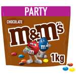 M&M'S Partypackung Milchschokolade oder Peanut, 1 kg 7,59€ (6,79€ möglich)/ Skittles Fruits (14 x 38g ) 5,31€ (Spar-Abo Prime)