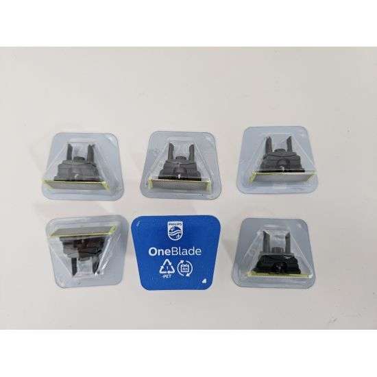 6 Stück Philips OneBlade Ersatzklingen für alle OneBlade und OneBlade Pro Modelle (Modell QP230/50), 2x Dreier-Pack (6,67€/Stück)
