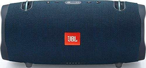 JBL Xtreme 2 Musikbox in Blau – Wasserdichter, portabler Stereo Bluetooth Speaker mit integrierter Powerbank
