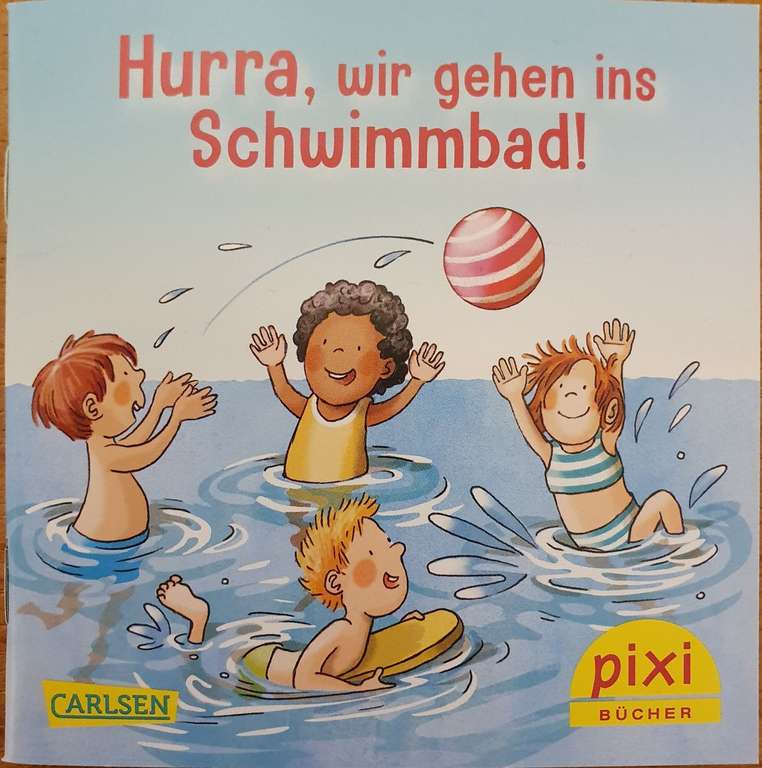 Pixi Buch kostenlos "Hurra Wir gehen ins Schwimmbad" (NRW?)