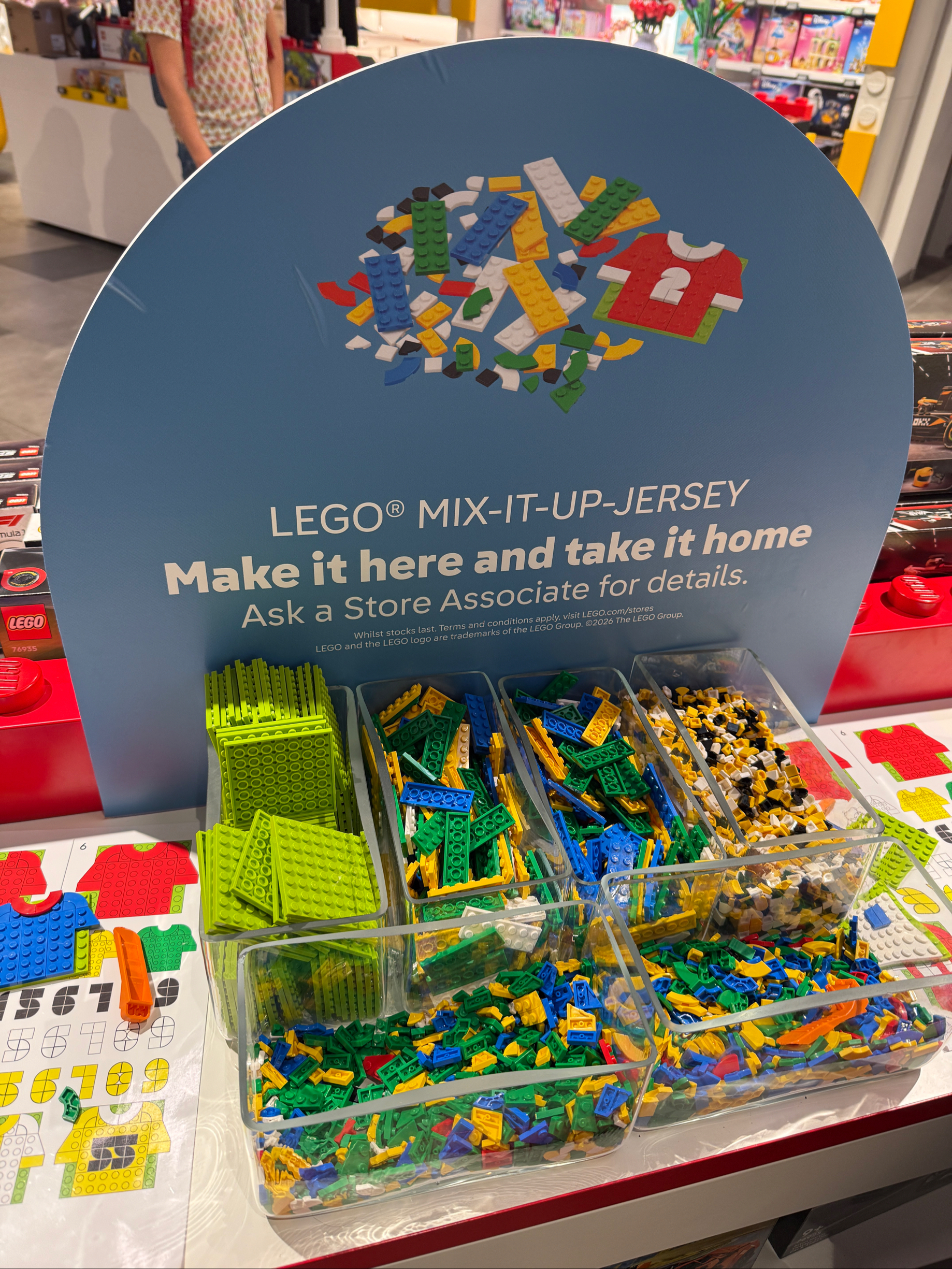 Lego - Trikot bauen und kostenlos mitnehmen (Airport MUC / München)