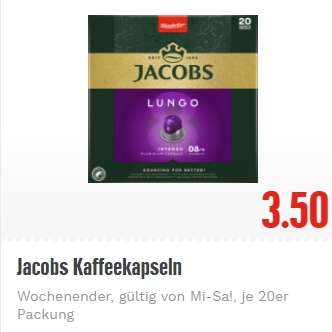 JACOBS Nespresso-Kapseln - EDEKA Südbayern [offline]