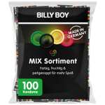 100x Billy Boy Kondome Mix-Sortiment, Premium Mix, Extra feucht oder Perlgenoppt (Prime Spar-Abo)