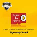Lexar Play Micro SD Karte 128GB, microSDXC UHS-I Karte, Bis Zu 150MB/s Lesegeschwindigkeit mit PRIME