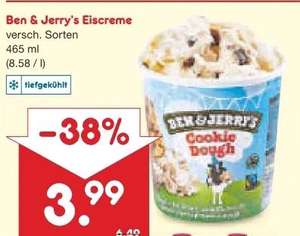 [Netto MD] Ben & Jerry's Eis mit Coupon nur 3,19€/Becher