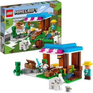 Alternate LEGO-Adventsdeals 22.12. | LEGO Minecraft - Die Bäckerei (21184) | 154 Teile | ca. 8,44ct / Teil