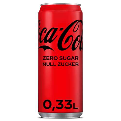 [Amazon | Pfandfehler] Coca-Cola Zero Sugar Dosen (24 x 330 ml)