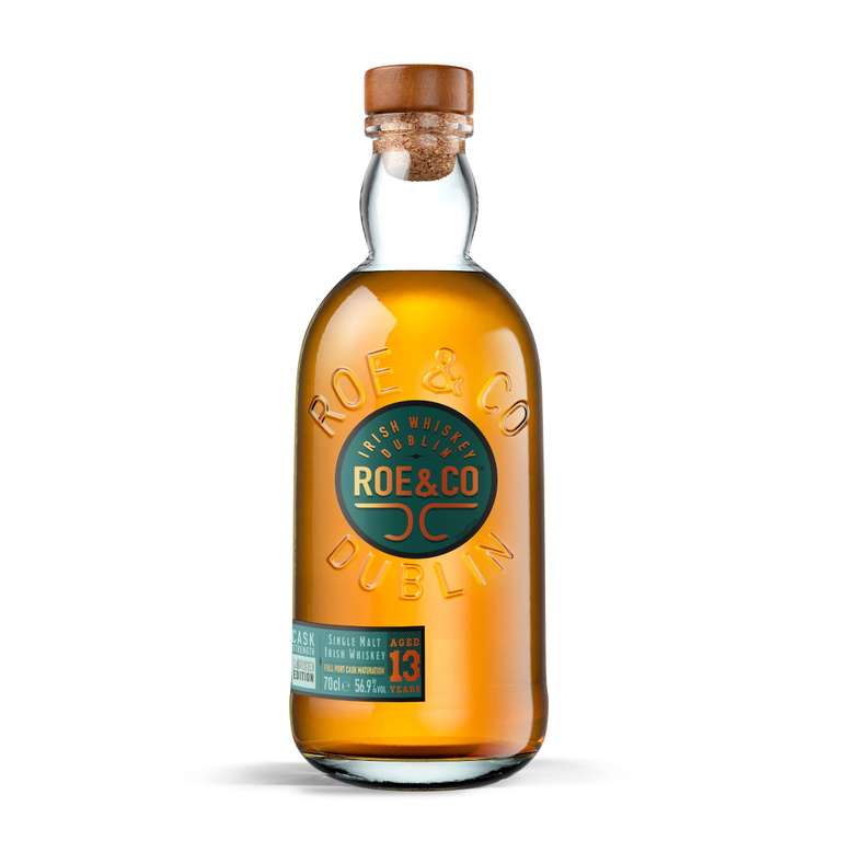 Roe & Co 13 Jahre Full Port Maturation | Single Malt Irish Whiskey | 56,9% vol | 700ml