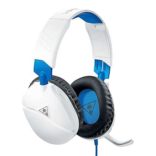 Turtle Beach Recon 70P Weiß Gaming Headset - PS4, PS5, Xbox One, Xbox Series S/X, Nintendo Switch und PC