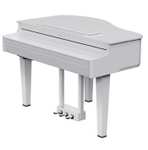 Roland GP-6-PW Digital Grand Piano, Farbe White High-Gloss [Bax-Shop]