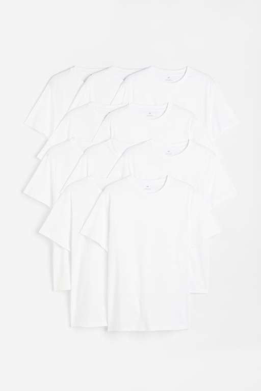 10er-Pack T-Shirts mit Rundausschnitt Regular Fit - Nur noch S & XL bis 3XL (4,19€ bzw. 3,69€ je Shirt)