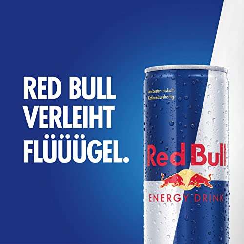 [PRIME/Sparabo] Red Bull Energy Drink, 6er Pack, EINWEG (6 x 250ml Dosen)