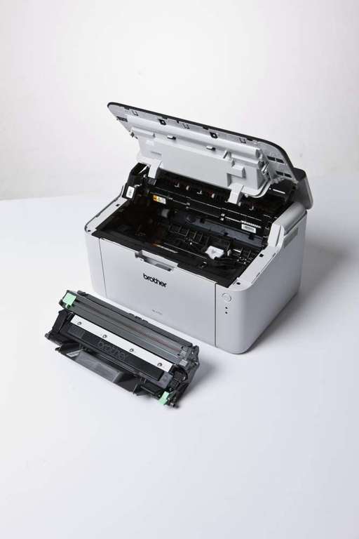 Brother HL-1110E Laserdrucker Schwarzweiß-Druck, A4, Schwarzweiß-Druckgeschwindigkeit: 20 Seiten/min, 600 x 600 DP