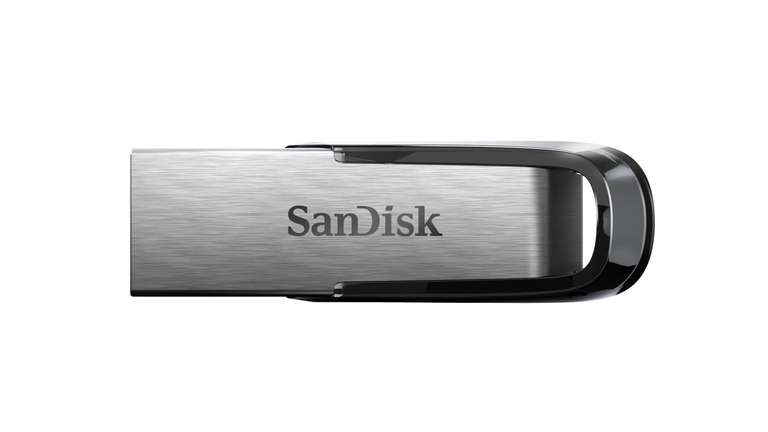 (Prime) SanDisk Ultra Flair USB 3.0 Flash-Laufwerk 128 GB (robustes und elegantes Metallgehäuse, Passwortschutz, 150 MB/s Lesen) Schwarz