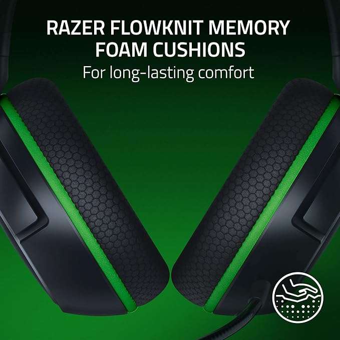 [NBB] Razer Kaira HyperSpeed - Kabelloses Multiplattform-Gaming-Headset für Xbox (Memory Foam Ohrpolster, HyperClear Kardioiden-Mik)