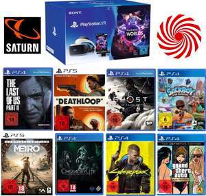 [MM & Saturn] Days of Play: z.B. PlayStation VR Starter Pack für 199,99€ | Diverse PS4 & PS5-Spiele ab 12,99€
