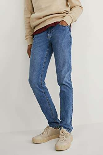 Sammeldeal C&A Jeans für Herren und Damen zB Herren 5-Pocket Jeans Casual Slim Lycra|Stretch 12€ /Jeansjacke mit Teddy Futter 18€ (Prime)