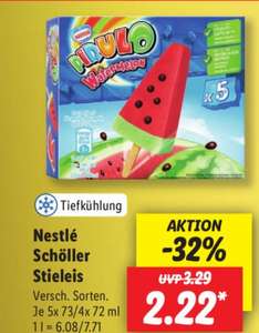 Lidl: Pirulo Eis (verschiedene Sorten z.B. Watermelon) 2,22€