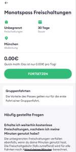 Lokal München? / Bolt Abo Freischaltungen für einen Monat gratis