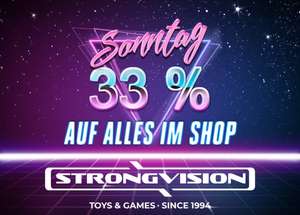 Strongvision.de : 33 % auf alles im Online Shop