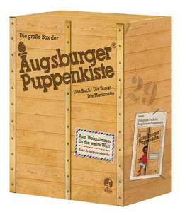 Die große Box der Augsburger Puppenkiste (Buch, Doppel-CD und Marionette)