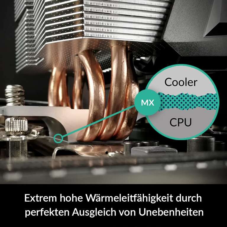ARCTIC MX-4 (4 g) - Premium Performance Wärmeleitpaste für alle Prozessoren (CPU, GPU - PC, PS4, Xbox), sehr hohe Wärmeleitfähigkeit, PRIME