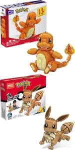 Mega Construx HHL13 - Pokémon Jumbo Glumanda Bauset, 750 Bausteine beweglich 30/GMD34 - Pokémon Jumbo Evoli (30cm) 35€ (Prime/Kaufl/Rofu Ah)