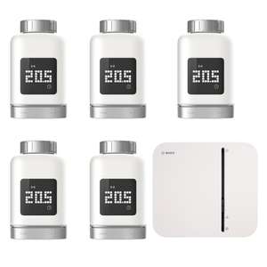Bosch Smart Home - Starter Set Heizung II mit 5 Thermostaten
