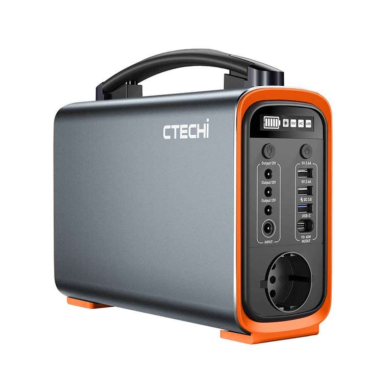 CTECHi GT200 Portable Power Station 240W / 240Wh LiFePO4 Battery - Neuer Bestpreis!