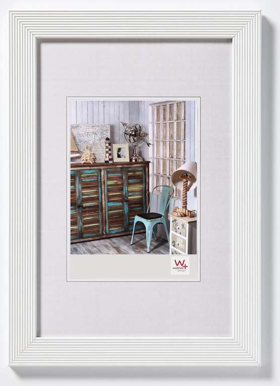 Grado Wooden Frame, White, 18 x 24 cm [Prime]