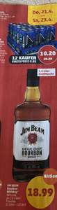 [Penny.] Jim Beam 1,5L für 18,99€ 21.4-23.4.22